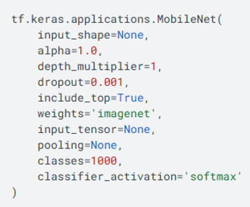 mobilenet api